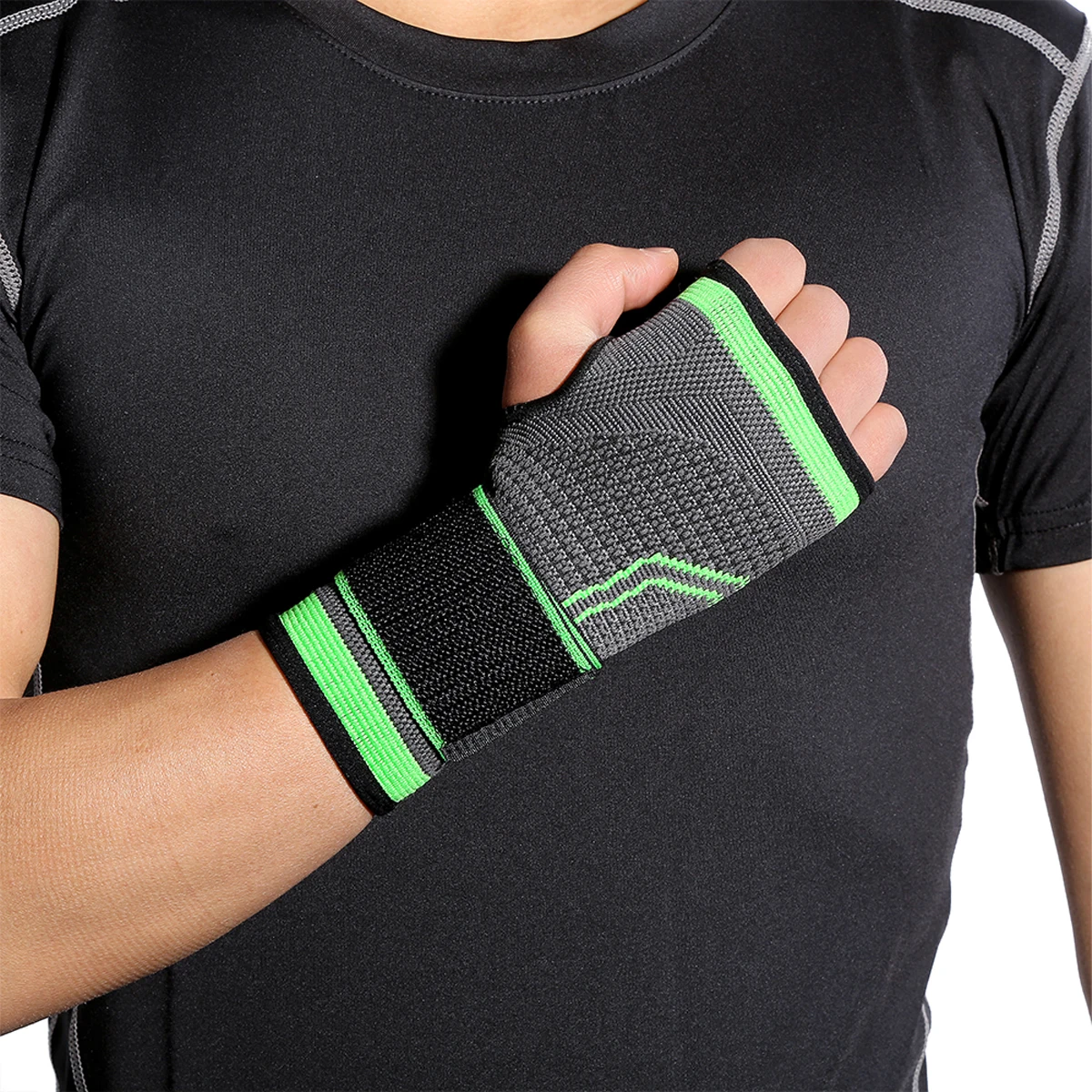 2Pcs Wrist Sleeve Compression Breathable Moisture-Wicking Sports Support for Basketball Running Volleyball Weightlifting Workout
2Pcs Wrist Sleeve Compression Breathable Moisture-Wicking Sports Support for Basketball Running Volleyball Weightlifting Workout