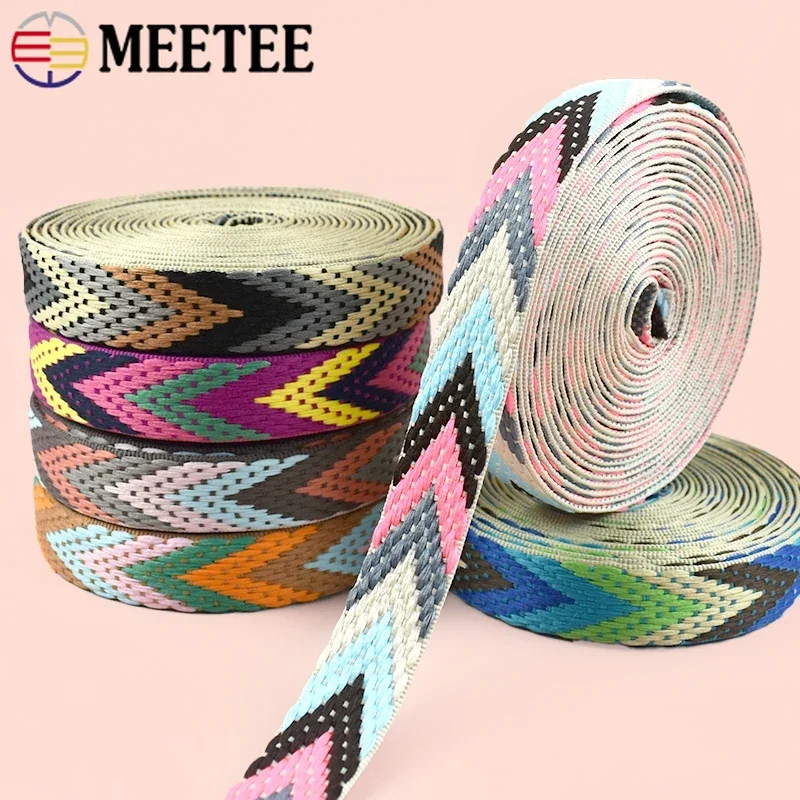 2-10M 22mm Width Polyester Jacquard Webbing Tape Bag Strap Bias Binding Pet Collar Shoes Belt Ribbon Band DIY Sewing Accessories
2-10M 22mm Width Polyester Jacquard Webbing Tape Bag Strap Bias Binding Pet Collar Shoes Belt Ribbon Band DIY Sewing Accessories
