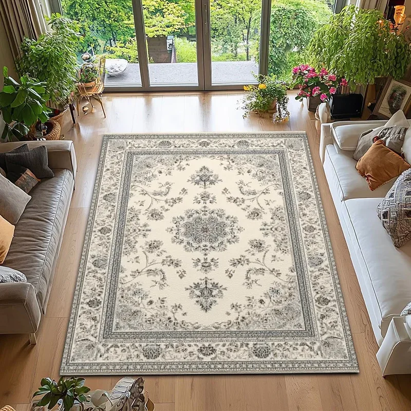 VIKAMA Retro Bohemian Warmth Carpet Washable Anti-Slip Floor Mat Suitable For Bedroom, Living Room, Office And Home Decoration
VIKAMA Retro Bohemian Warmth Carpet Washable Anti-Slip Floor Mat Suitable For Bedroom, Living Room, Office And Home Decoration