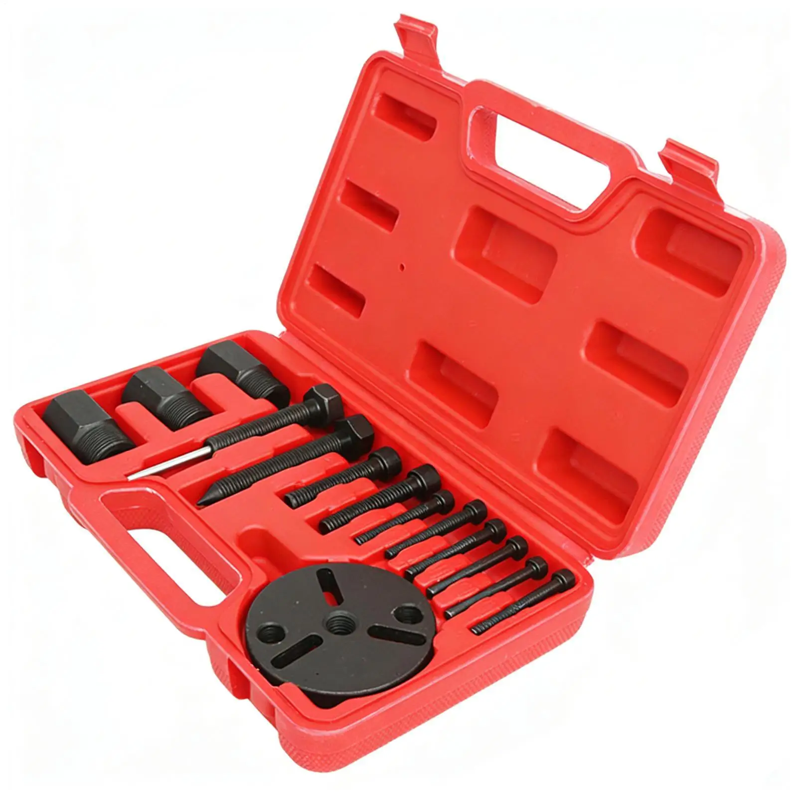 AC Clutch Removal Tool Removal Kit For Air Conditioning AC Clutch Maintenance Tool For Garage Workshop Outdoor Mechanics
AC Clutch Removal Tool Removal Kit For Air Conditioning AC Clutch Maintenance Tool For Garage Workshop Outdoor Mechanics