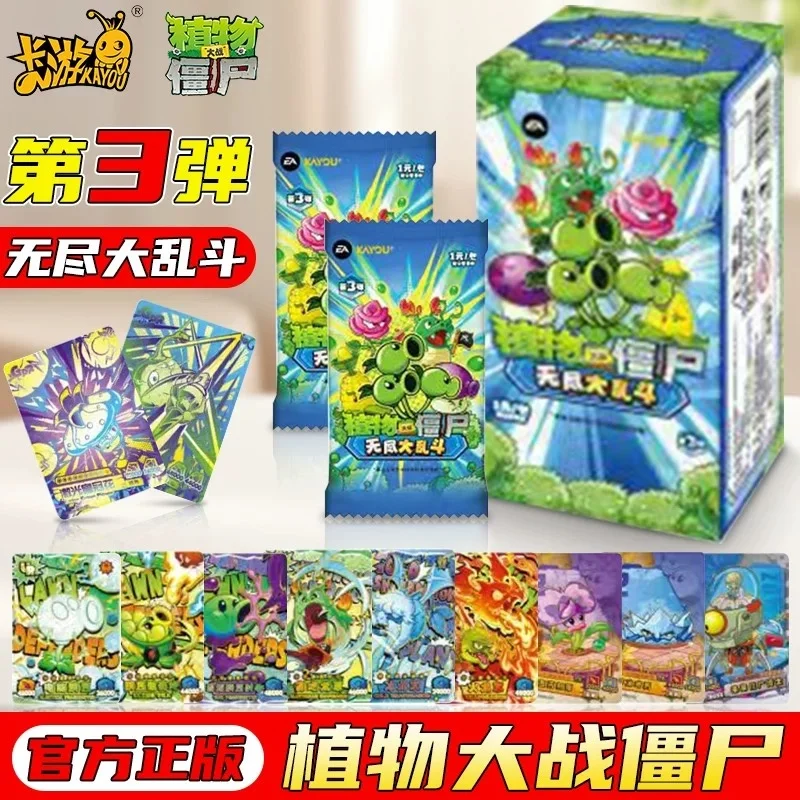 Kayou Official Plants Vs Zombies Trading Cards Series 3 Endless Battle 1 Yuan Pack GPR Rare Collection Cards For Kids Game Fans
Kayou Official Plants Vs Zombies Trading Cards Series 3 Endless Battle 1 Yuan Pack GPR Rare Collection Cards For Kids Game Fans