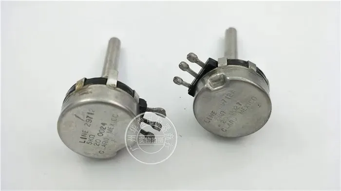 Clarostat Line 29712A Мексиканский потенциометр 5K Ручка аккумулятора 45 градусов 51 мм
Clarostat Line 29712A Мексиканский потенциометр 5K Ручка аккумулятора 45 градусов 51 мм