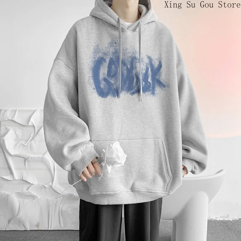 Men's and Women's Spring Loose Letter Print Hoodie Hooded Casual Pullover Men's Autumn and Winter Thick Hoodie T-shirt
Men's and Women's Spring Loose Letter Print Hoodie Hooded Casual Pullover Men's Autumn and Winter Thick Hoodie T-shirt