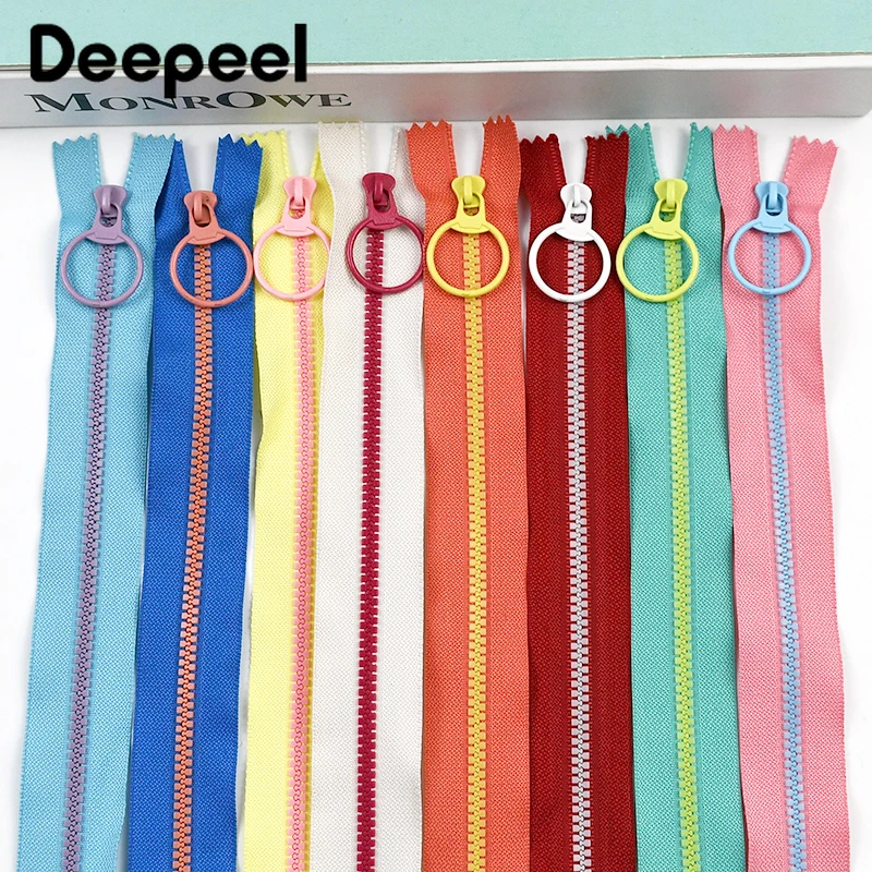 10Pc 3# Colored Resin Zippers for Sewing Clothes 15-40cm Zips Coil O Ring Zip Slider Bag Decor Zipper Repair Kit DIY Accessories
10Pc 3# Colored Resin Zippers for Sewing Clothes 15-40cm Zips Coil O Ring Zip Slider Bag Decor Zipper Repair Kit DIY Accessories