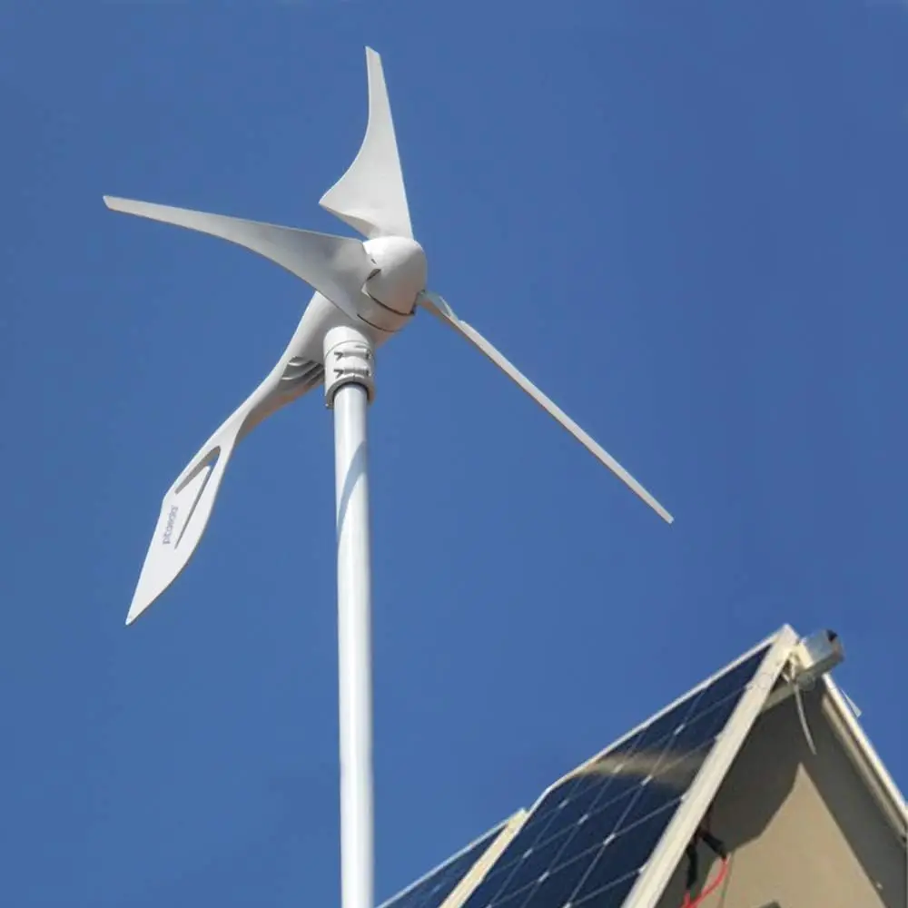 Wind Turbine Generator 12V 400W With A 30A Hybrid Charge Controller. As Solar And Wind Charge Controller Which Can Add Max 500W,
Wind Turbine Generator 12V 400W With A 30A Hybrid Charge Controller. As Solar And Wind Charge Controller Which Can Add Max 500W,