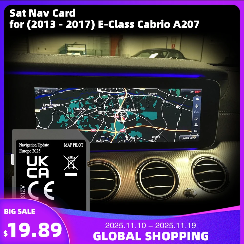A2189062704 V20 SD Card for Mercedes E-class from 2014 Maps Cover Albania Finland Belgium Sat Navi 32GB
A2189062704 V20 SD Card for Mercedes E-class from 2014 Maps Cover Albania Finland Belgium Sat Navi 32GB