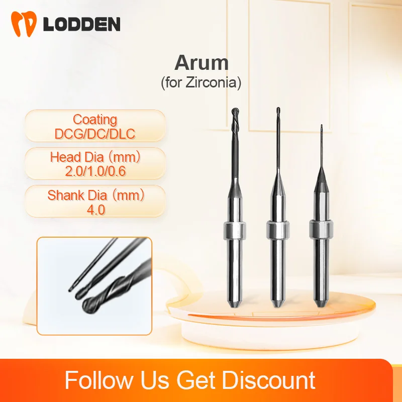 Dental Materials Arum Zirconia Milling Burs D3 Diamond Grinding Drills Coating DCG/DC/DLC for Arum Milling Machine Tools
Dental Materials Arum Zirconia Milling Burs D3 Diamond Grinding Drills Coating DCG/DC/DLC for Arum Milling Machine Tools