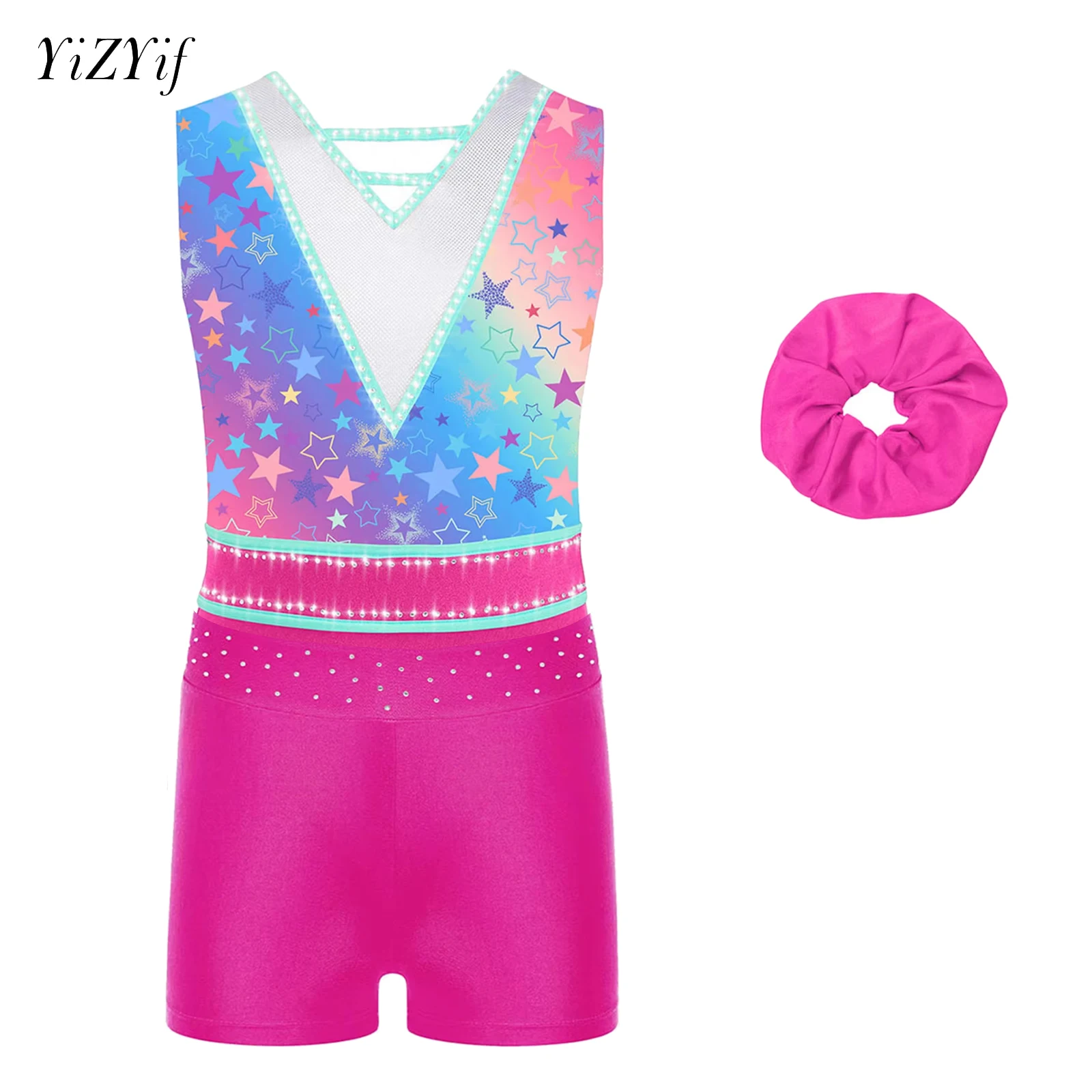 Kid Girls 3Pcs Figure Skating Set Rhinestone Ballet Leotards Gymnastics Jersey with Shorts Headwear Workout Sports Training Wear
Kid Girls 3Pcs Figure Skating Set Rhinestone Ballet Leotards Gymnastics Jersey with Shorts Headwear Workout Sports Training Wear