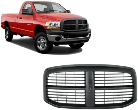 Передняя решетка радиатора полностью черная для Ram 1500 2500 3500 2006-2009
Передняя решетка радиатора полностью черная для Ram 1500 2500 3500 2006-2009