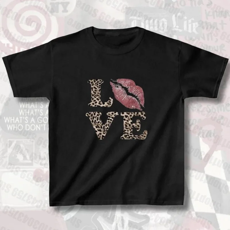 Женские винтажные укороченные топы с надписью, футболка в стиле панк, гранж-эмо для девочек с коротким рукавом, одежда Y2k, Готическая уличная одежда, Детская футболка
Женские винтажные укороченные топы с надписью, футболка в стиле панк, гранж-эмо для девочек с коротким рукавом, одежда Y2k, Готическая уличная одежда, Детская футболка