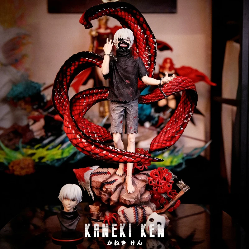 35cm Tokyo Ghoul Gk Ken Kaneki White Hair 4 Kagune Action Figure Double Head Statue Desktop Ornament Toy Model Periphery Gifts
35cm Tokyo Ghoul Gk Ken Kaneki White Hair 4 Kagune Action Figure Double Head Statue Desktop Ornament Toy Model Periphery Gifts