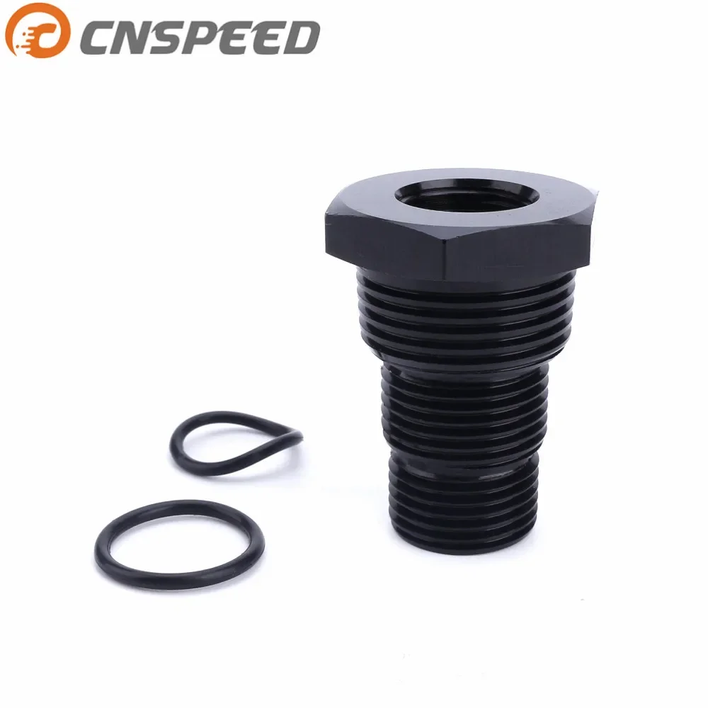 CNSPEED Universal Aluminum Automotive Threaded Oil Filter Adapter 5/8-24 to 3/4-16 13/16-16 3/4NPT Black Color Car YC101282
CNSPEED Universal Aluminum Automotive Threaded Oil Filter Adapter 5/8-24 to 3/4-16 13/16-16 3/4NPT Black Color Car YC101282