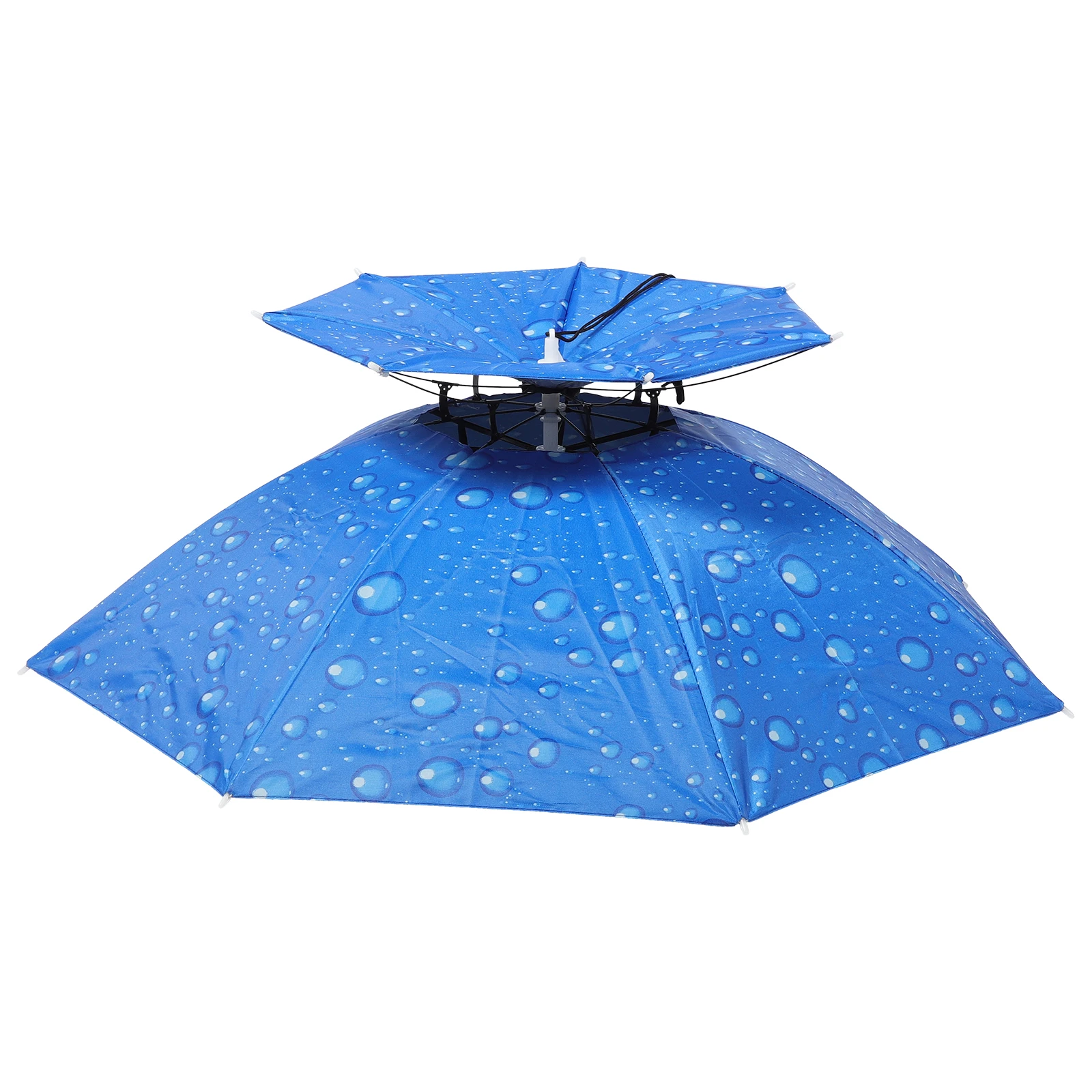 Sunscreen Umbrella Hat Double-layer Foldable Oxford UV Protection Rainproof Fishing Adjustable Elastic Portable Headwear 
Sunscreen Umbrella Hat Double-layer Foldable Oxford UV Protection Rainproof Fishing Adjustable Elastic Portable Headwear