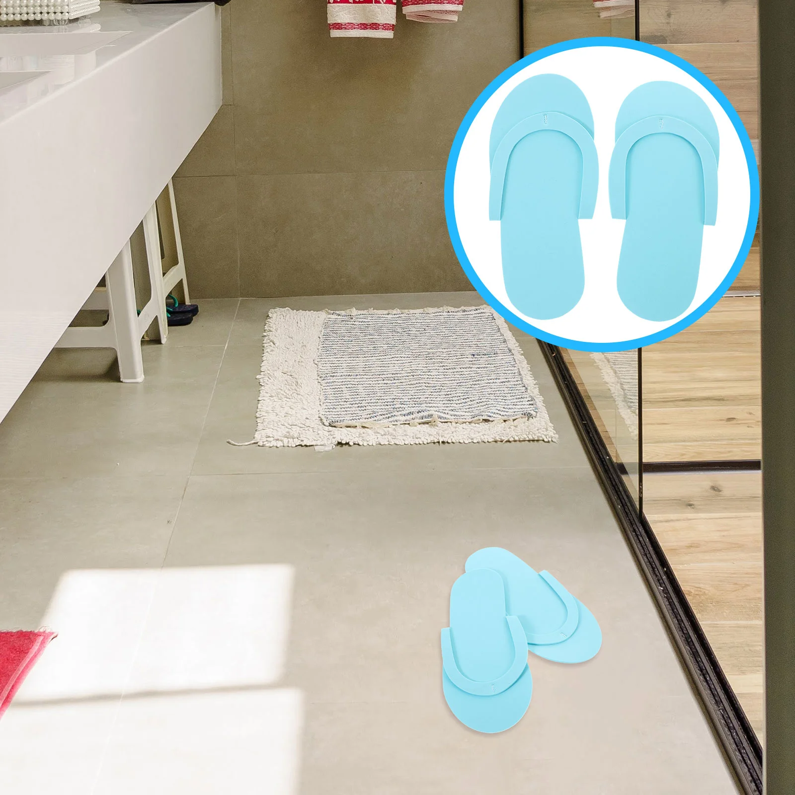36 Pairs Foam Spa Pedicure Slippers Slippers for Salon Spa Pedicure Manicure Lightweight Random Color Easy Storage
36 Pairs Foam Spa Pedicure Slippers Slippers for Salon Spa Pedicure Manicure Lightweight Random Color Easy Storage