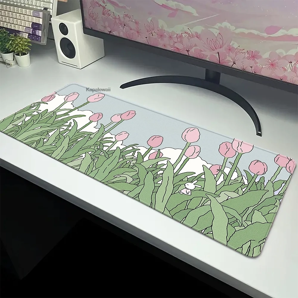 Large Cute Plant Mouse Pad Office Table Carpet Green Mousepad Desk Mat Rubber Big Mause Mat Non-Slip Keyboard Mat XL 100x50cm
Large Cute Plant Mouse Pad Office Table Carpet Green Mousepad Desk Mat Rubber Big Mause Mat Non-Slip Keyboard Mat XL 100x50cm