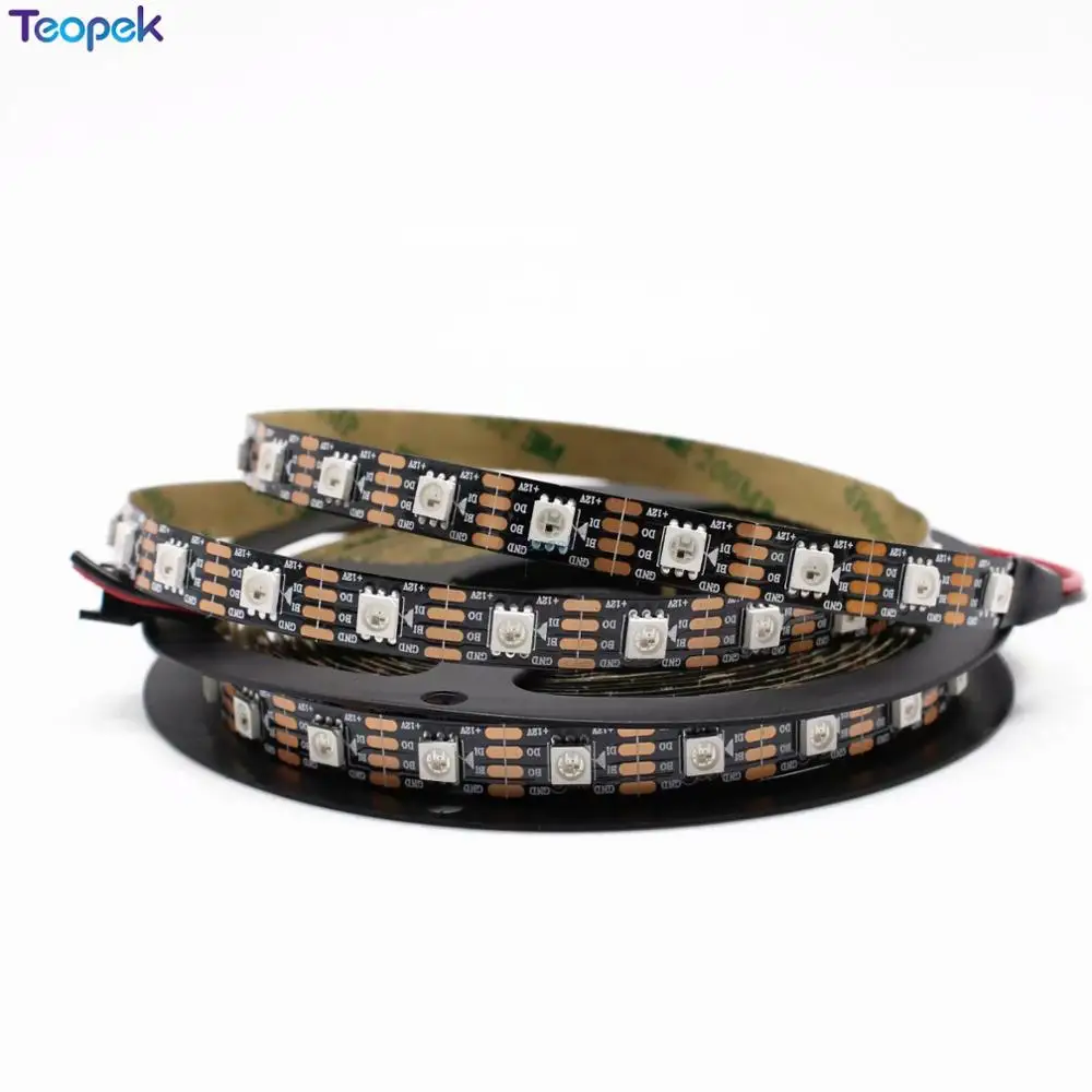 WS2815 LED Pixels Strip Dual-Signal Individually Addressable Light Tape DC12V (WS2813 update) LED1m/5m 30/60/144 Pixels/m
WS2815 LED Pixels Strip Dual-Signal Individually Addressable Light Tape DC12V (WS2813 update) LED1m/5m 30/60/144 Pixels/m