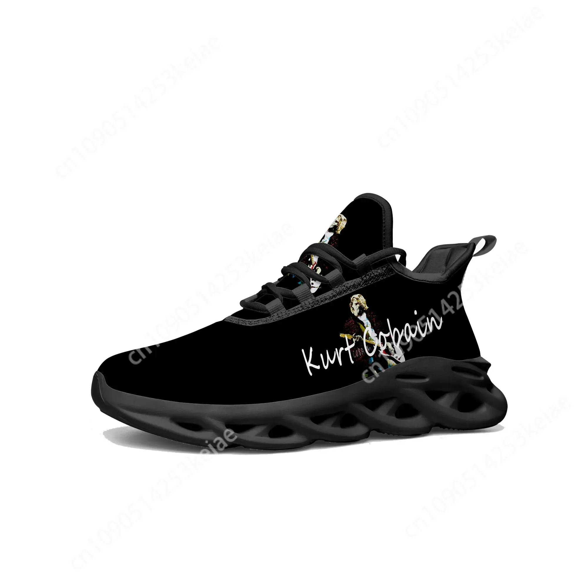 Kurt Cobain Flats Sneakers Mens Womens Sports Running Shoes High Quality Sneaker Custom Made Shoe Lace Up Mesh Footwear Black
Kurt Cobain Flats Sneakers Mens Womens Sports Running Shoes High Quality Sneaker Custom Made Shoe Lace Up Mesh Footwear Black