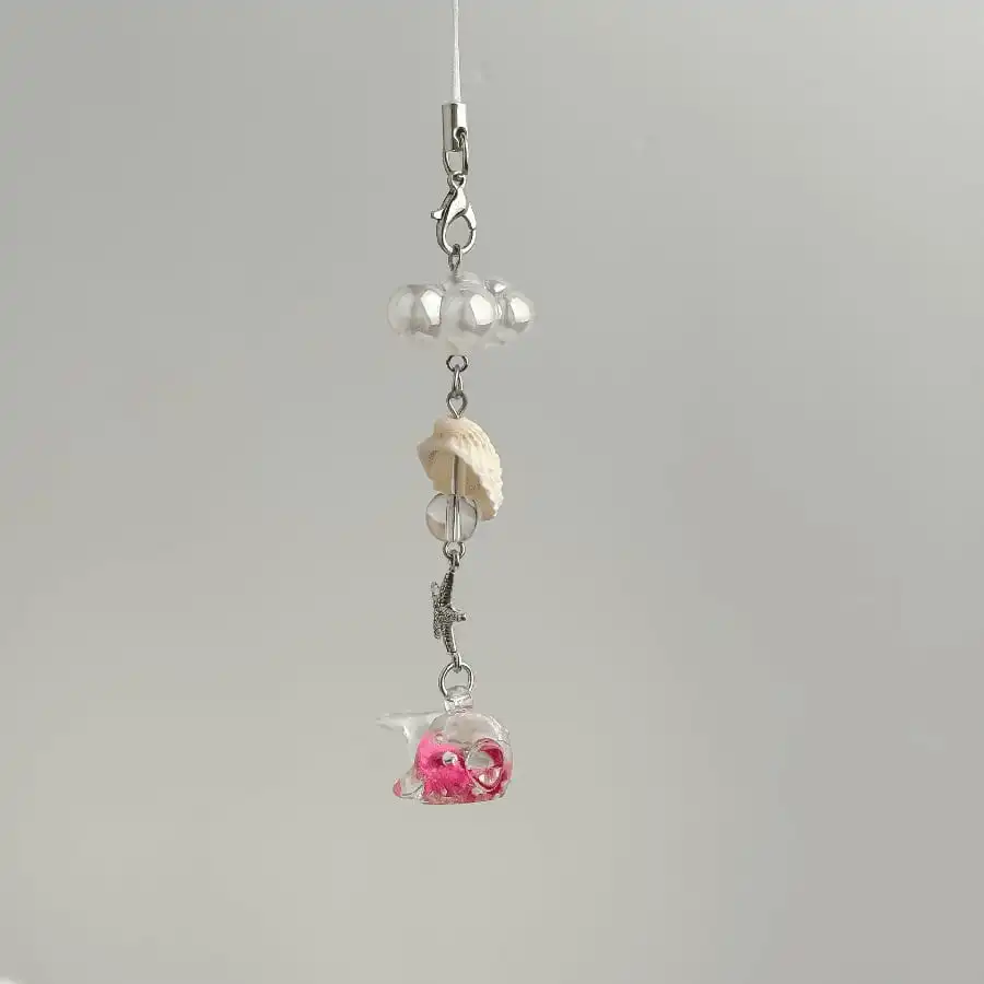 Diancai Original, Transparent Luminous Whale Mobile Phone Pendant Cloud Shell Versatile Pendant Bag Lanyard Keychain
Diancai Original, Transparent Luminous Whale Mobile Phone Pendant Cloud Shell Versatile Pendant Bag Lanyard Keychain