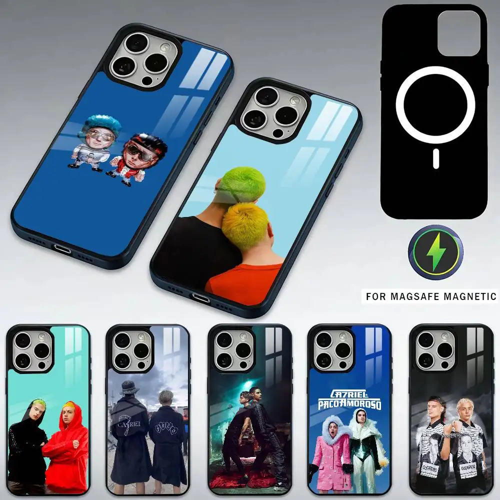Paco Amoroso Ca7riel Phone Case For iPhone17,16,15,14,13,12,11 Plus,Pro Max Magnetic For Magsafe Wireless Charging
Paco Amoroso Ca7riel Phone Case For iPhone17,16,15,14,13,12,11 Plus,Pro Max Magnetic For Magsafe Wireless Charging