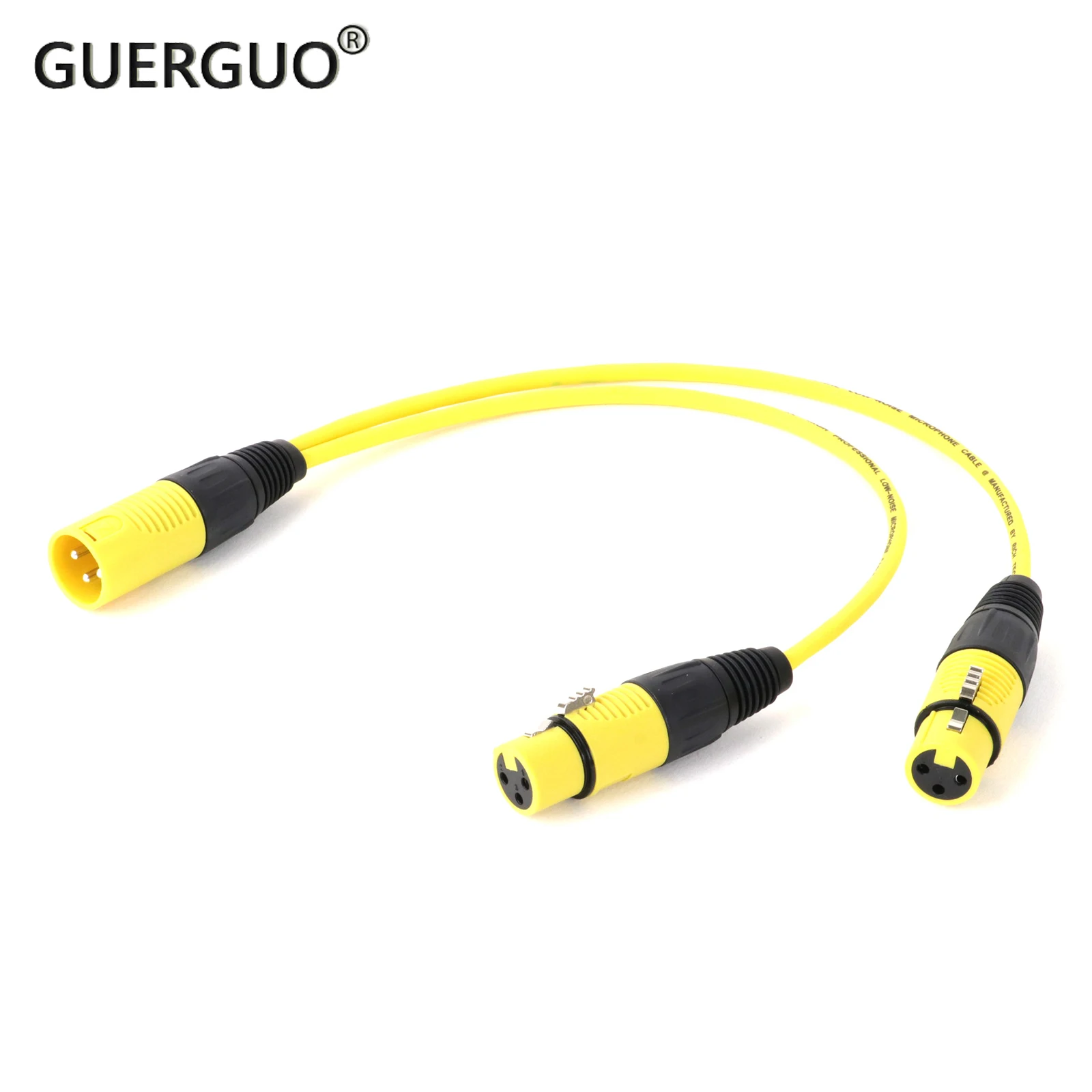 0.3M 0.5M XLR Splitter 3 Pin XLR Male To Dual XLR Female Plastic Connectors Y Splitter Balanced Instrument Mic Cable Adapter 1PC
0.3M 0.5M XLR Splitter 3 Pin XLR Male To Dual XLR Female Plastic Connectors Y Splitter Balanced Instrument Mic Cable Adapter 1PC