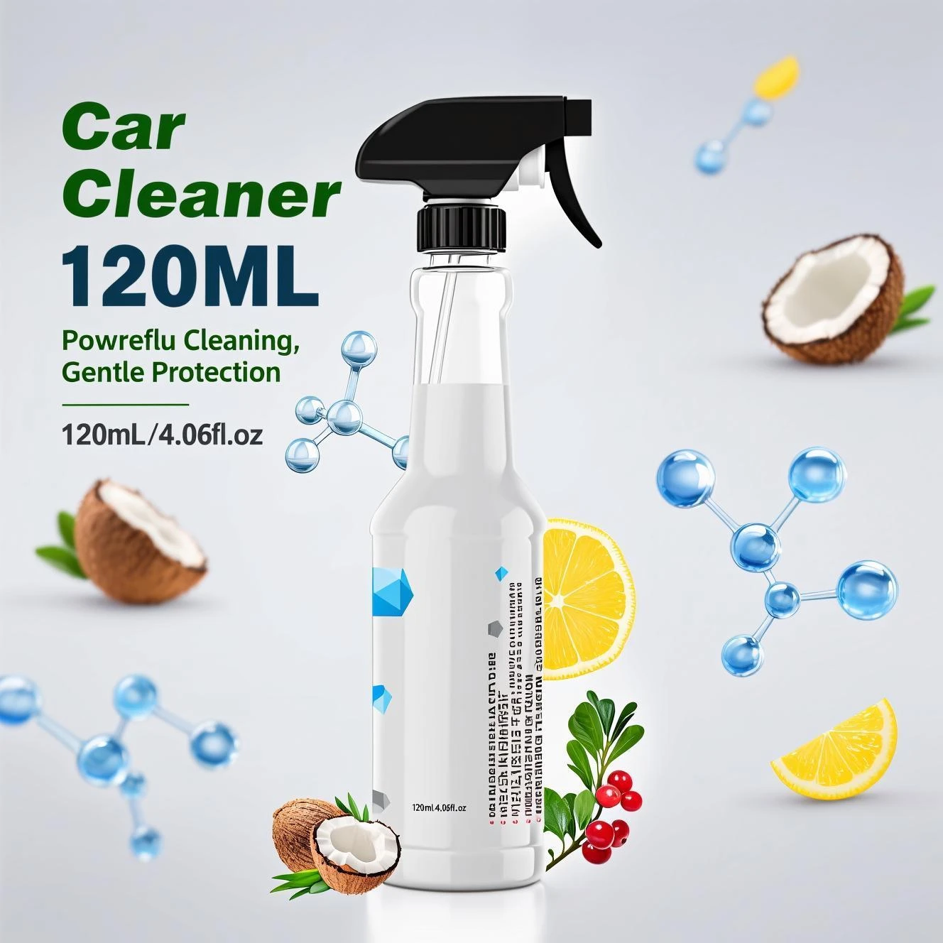 Спрей для мытья автомобиля 120 мл — универсальный безводный очиститель для кузова автомобиля, шин, салона стекла, обеспечивает блеск, защита с антипригарным покрытием
Спрей для мытья автомобиля 120 мл — универсальный безводный очиститель для кузова автомобиля, шин, салона стекла, обеспечивает блеск, защита с антипригарным покрытием