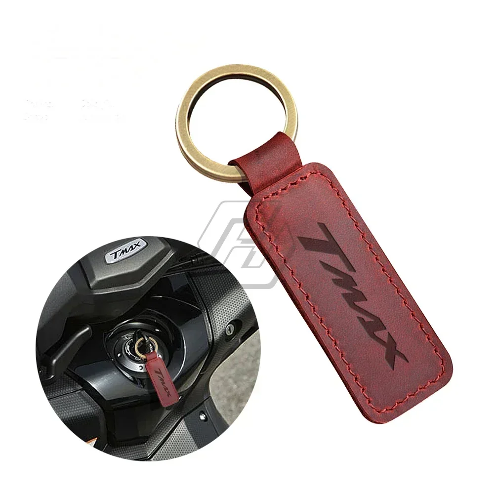 Для моделей скутеров Yamaha Tmax T-max мотоциклетный брелок для ключей из воловьей кожи
Для моделей скутеров Yamaha Tmax T-max мотоциклетный брелок для ключей из воловьей кожи
