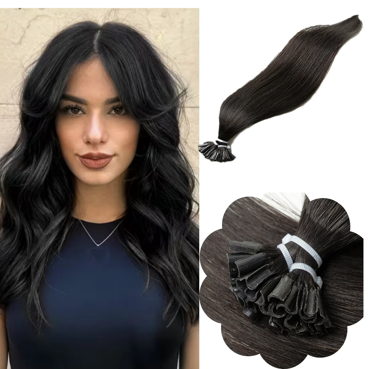 30G Per Pack Real Human Hair U Tip Extensions Natural Keratin Nail Capsules Pre Bonded Hair Extensions For Women
30G Per Pack Real Human Hair U Tip Extensions Natural Keratin Nail Capsules Pre Bonded Hair Extensions For Women