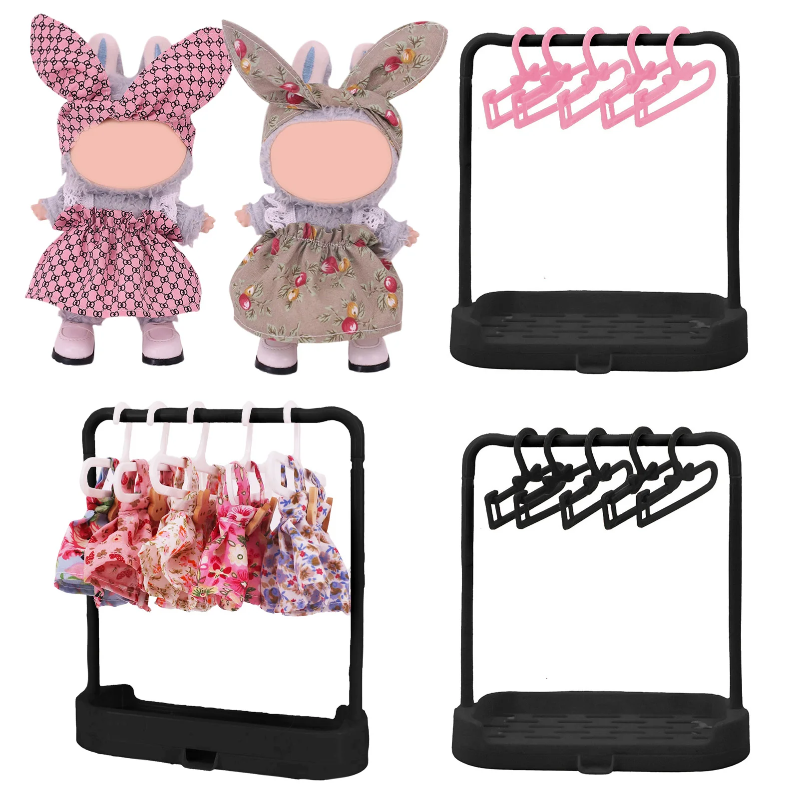 Doll Accessories Mini Doll Wardrobe Hanger Pretty Skirt For Labubu 17CM Plush Doll Clothes Accessories,Kid Toys Birthday Gifts
Doll Accessories Mini Doll Wardrobe Hanger Pretty Skirt For Labubu 17CM Plush Doll Clothes Accessories,Kid Toys Birthday Gifts