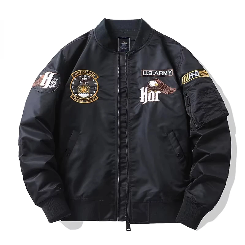 Autumn Winter Jacket Men's Alphabet Embroidery Fashion Male Coat All Trends Match Casual Top Clothing Locomotive Streetwear New
Autumn Winter Jacket Men's Alphabet Embroidery Fashion Male Coat All Trends Match Casual Top Clothing Locomotive Streetwear New
