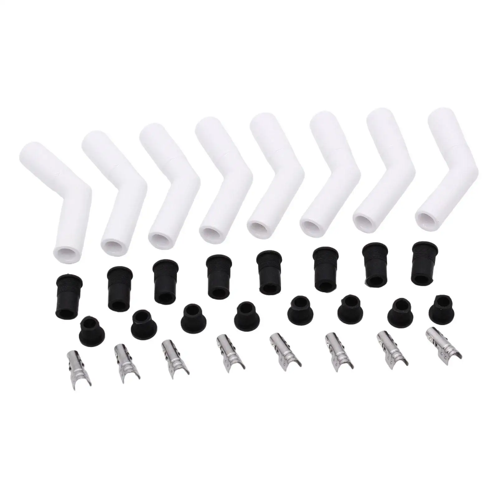 Spark Plug Boot Kit Durable Plastic and Ceramic Spark Plug Terminals for Engine Performance Upgrade
Spark Plug Boot Kit Durable Plastic and Ceramic Spark Plug Terminals for Engine Performance Upgrade