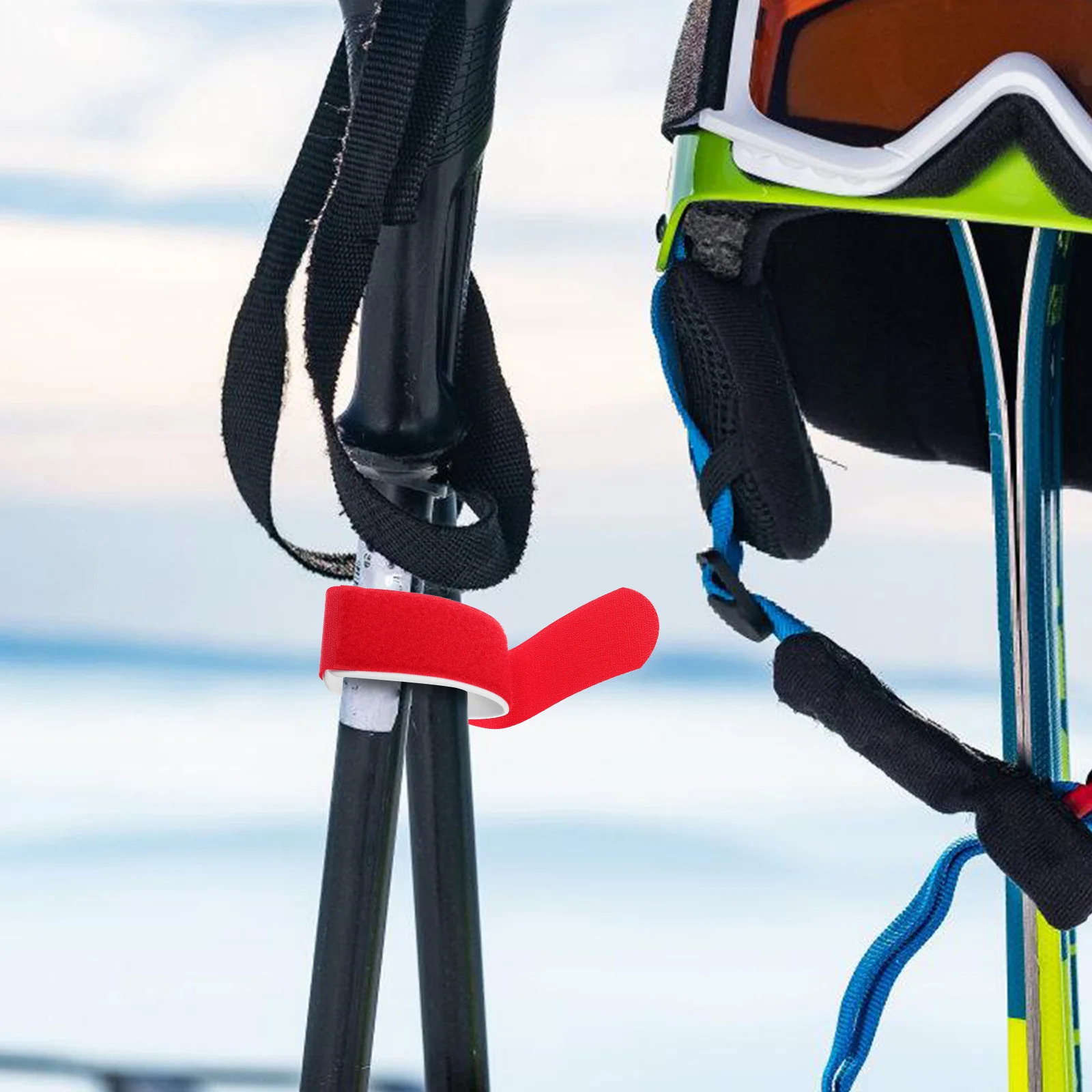 4Pcs Ski Fixing Strap High Performance Nylon Skis Band Easy to Use Sled Fixator for Ski Enthusiasts Snowboard Fixing Strap
4Pcs Ski Fixing Strap High Performance Nylon Skis Band Easy to Use Sled Fixator for Ski Enthusiasts Snowboard Fixing Strap