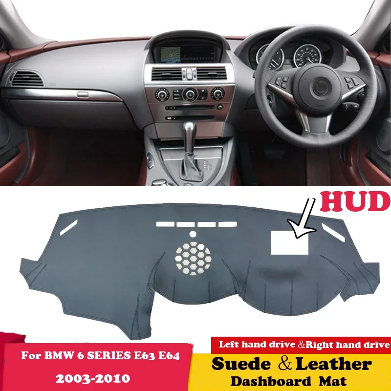 For BMW 6 SERIES E63 E64 630 640D 650I 2003 2004 2006-2010 Leather Dashmat Dashboard Cover Pad Dash Mat Carpet Accessories Suede
For BMW 6 SERIES E63 E64 630 640D 650I 2003 2004 2006-2010 Leather Dashmat Dashboard Cover Pad Dash Mat Carpet Accessories Suede
