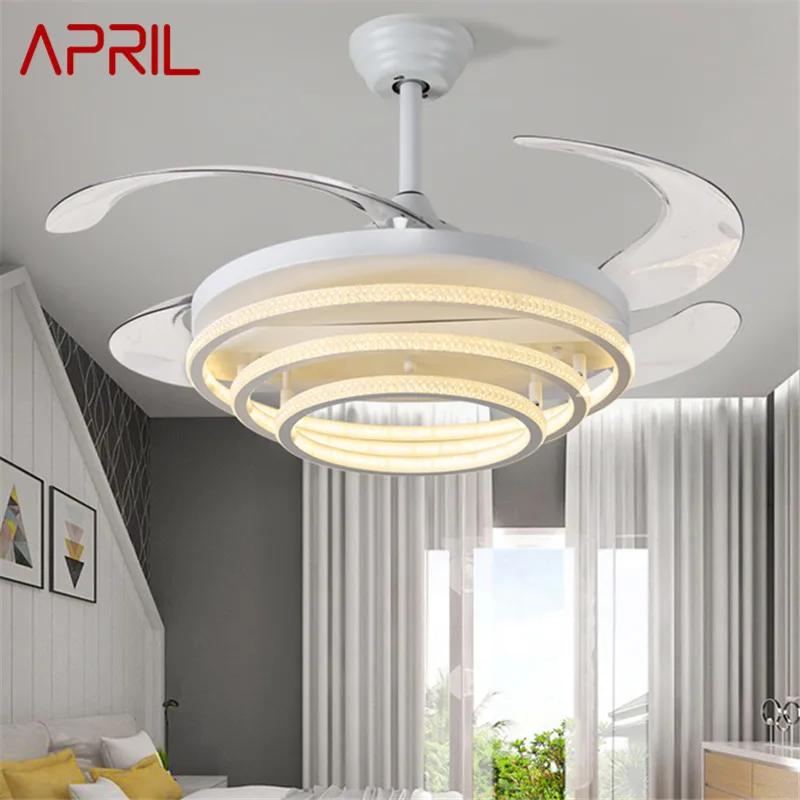 APRIL Ceiling Fan Light Modern Living Room Invisible Fan Light Fashionable And Simple Restaurant Bedroom
APRIL Ceiling Fan Light Modern Living Room Invisible Fan Light Fashionable And Simple Restaurant Bedroom