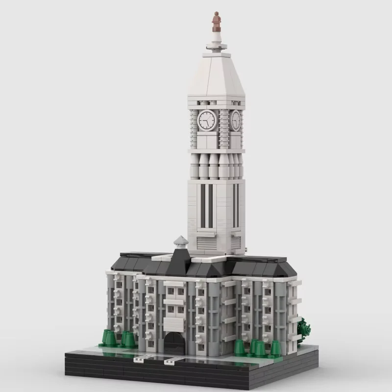 Philadelphia City Hall 1:650 scale skyscraper model 697pcs small particle MOC put together toy building blocks display creative
Philadelphia City Hall 1:650 scale skyscraper model 697pcs small particle MOC put together toy building blocks display creative