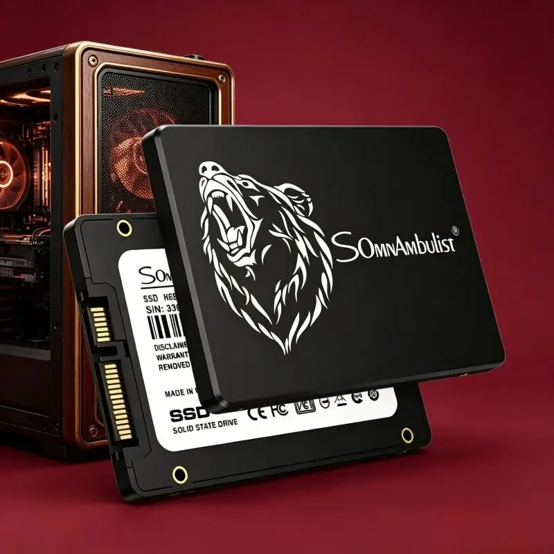 SomnAmbulist 2.5 Inch SATA3 SSD Comes with Multiple Capacity Options, Durable High-speed Solid Drive for Daily Notebook Upgrades
SomnAmbulist 2.5 Inch SATA3 SSD Comes with Multiple Capacity Options, Durable High-speed Solid Drive for Daily Notebook Upgrades