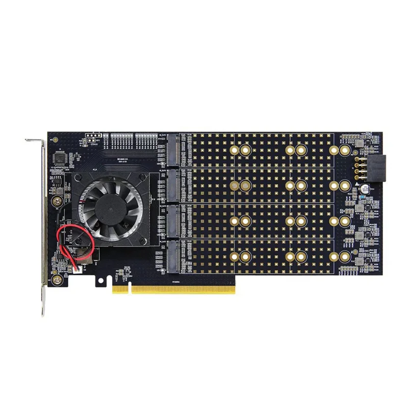 AP-Pcle Pcie 3.0 To M. 2 NVME 8-Disk Expansion Card, PLX8749 Free Drive, Free Main Board Split, 8-Disk M. 2 NVME Expansion Card
AP-Pcle Pcie 3.0 To M. 2 NVME 8-Disk Expansion Card, PLX8749 Free Drive, Free Main Board Split, 8-Disk M. 2 NVME Expansion Card