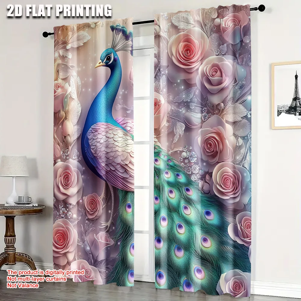 2pc, Party Curtain Peacock pattern1 Protecting Privacy Wall Decor Perfect for Multipurpose Event Decoration
2pc, Party Curtain Peacock pattern1 Protecting Privacy Wall Decor Perfect for Multipurpose Event Decoration