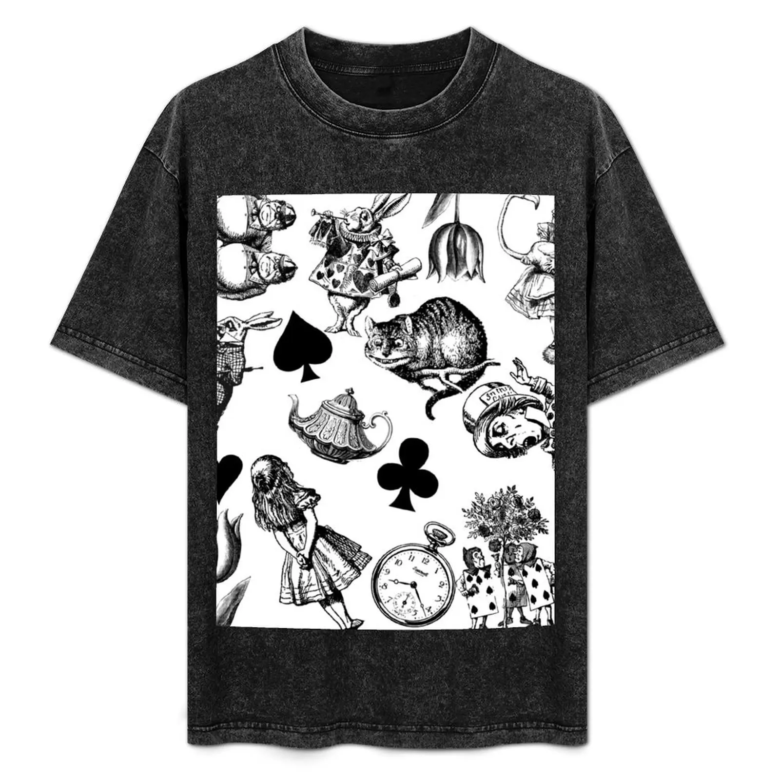 Alice's Adventures in Wonderland White Rabbit Mad Hatter T-Shirt Plus Size Outdoor Casual Top
Alice's Adventures in Wonderland White Rabbit Mad Hatter T-Shirt Plus Size Outdoor Casual Top