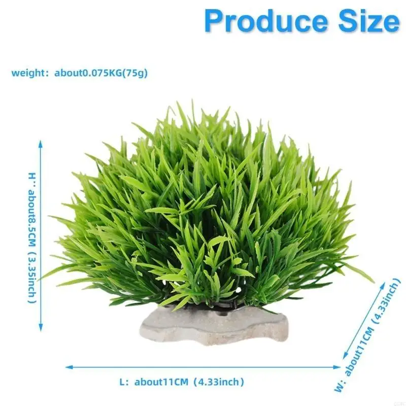 Realistic Artificial Plant Aquariums Simulation Plant Water Grass Ornaments Q5WC
Realistic Artificial Plant Aquariums Simulation Plant Water Grass Ornaments Q5WC