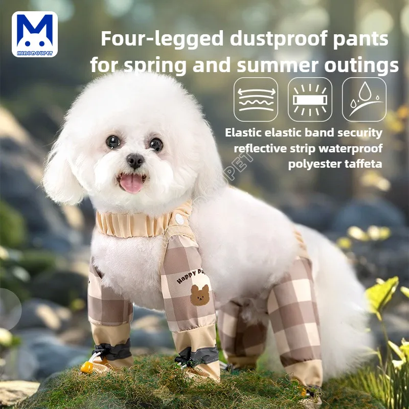 Spring Summer Style Dog Outing Anti-dust Pants Covered Foot Waterproof Anti-dirty Small Dog Pet Clothes
Spring Summer Style Dog Outing Anti-dust Pants Covered Foot Waterproof Anti-dirty Small Dog Pet Clothes