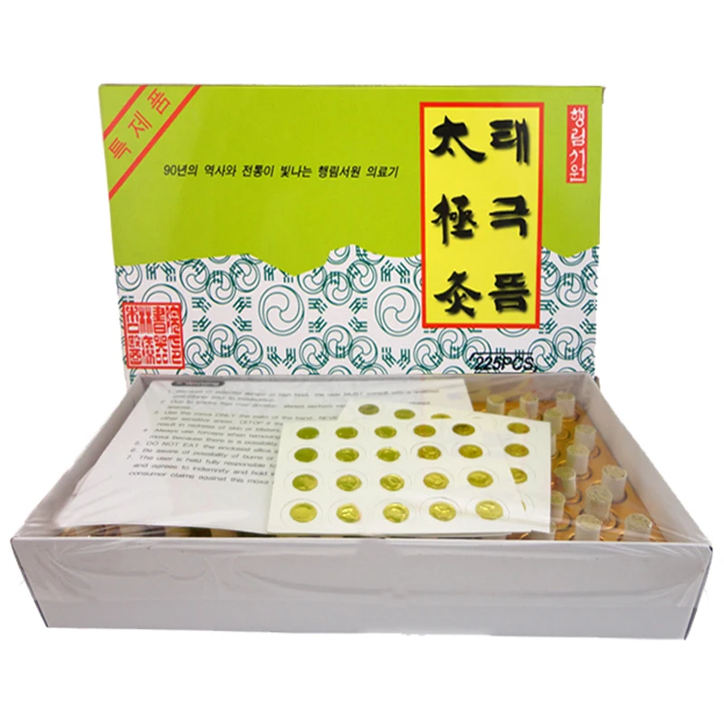 225PCS/Box Moxibustion Cone Self Stick Mini Moxa cone Roll Traditional Chinese Physical Therapy Treatment For Health Care
225PCS/Box Moxibustion Cone Self Stick Mini Moxa cone Roll Traditional Chinese Physical Therapy Treatment For Health Care