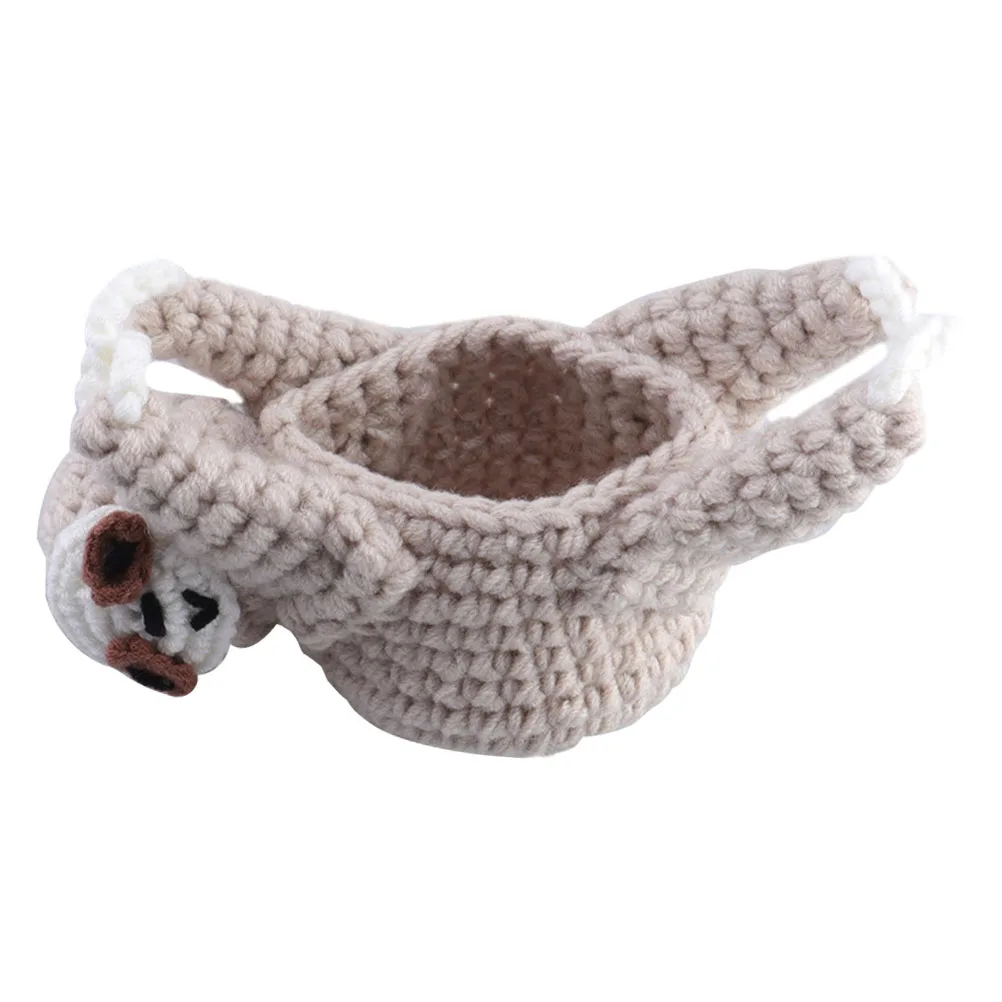Crochet Sloth Planter 25cm Pot Hanging Wall Mounted Storage Basket Indoor Gardening Decor Knitted Hanging Planter Sloth Plant
Crochet Sloth Planter 25cm Pot Hanging Wall Mounted Storage Basket Indoor Gardening Decor Knitted Hanging Planter Sloth Plant