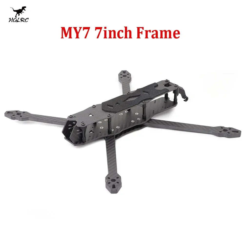 HGLRC MY7 7inch Frame 335mm Wheelbase with 6mm Arm Thickness for RC Freestyle Racing Drone
HGLRC MY7 7inch Frame 335mm Wheelbase with 6mm Arm Thickness for RC Freestyle Racing Drone