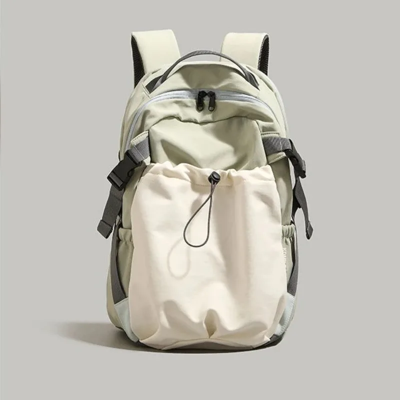 Fashion Nylon Backpack with Drawstring Side Pocket Adjustable Padded Straps for Outdoor Daily Use Large Capacity Shoulder Bag
Fashion Nylon Backpack with Drawstring Side Pocket Adjustable Padded Straps for Outdoor Daily Use Large Capacity Shoulder Bag
