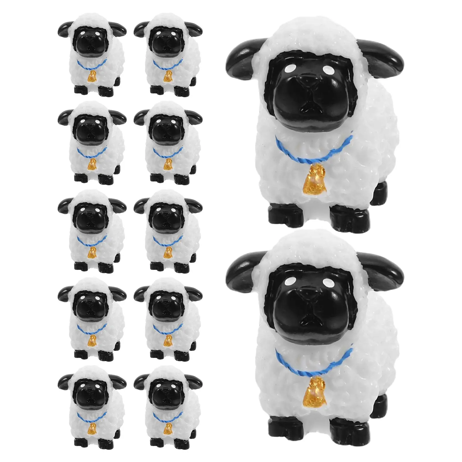 12 Pcs Lamb Resin Ornament Toy Decorations Sheep Figure Mini Cows Figurines Succulents Garden
12 Pcs Lamb Resin Ornament Toy Decorations Sheep Figure Mini Cows Figurines Succulents Garden