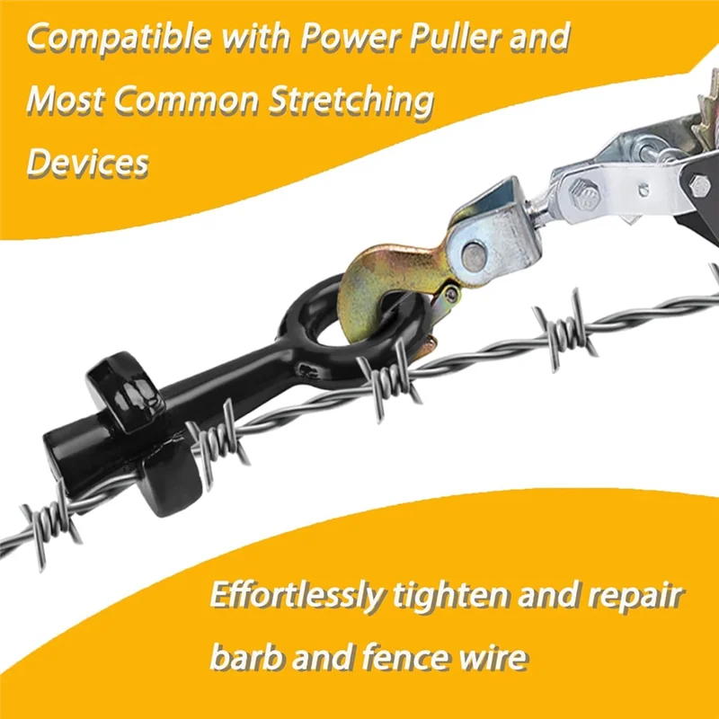 A69E2PCS Barbed Wire Pullers For Barb Wire, Fence Stretcher Tool, Fence Barb Wire Tighten And Repair Tools
A69E2PCS Barbed Wire Pullers For Barb Wire, Fence Stretcher Tool, Fence Barb Wire Tighten And Repair Tools