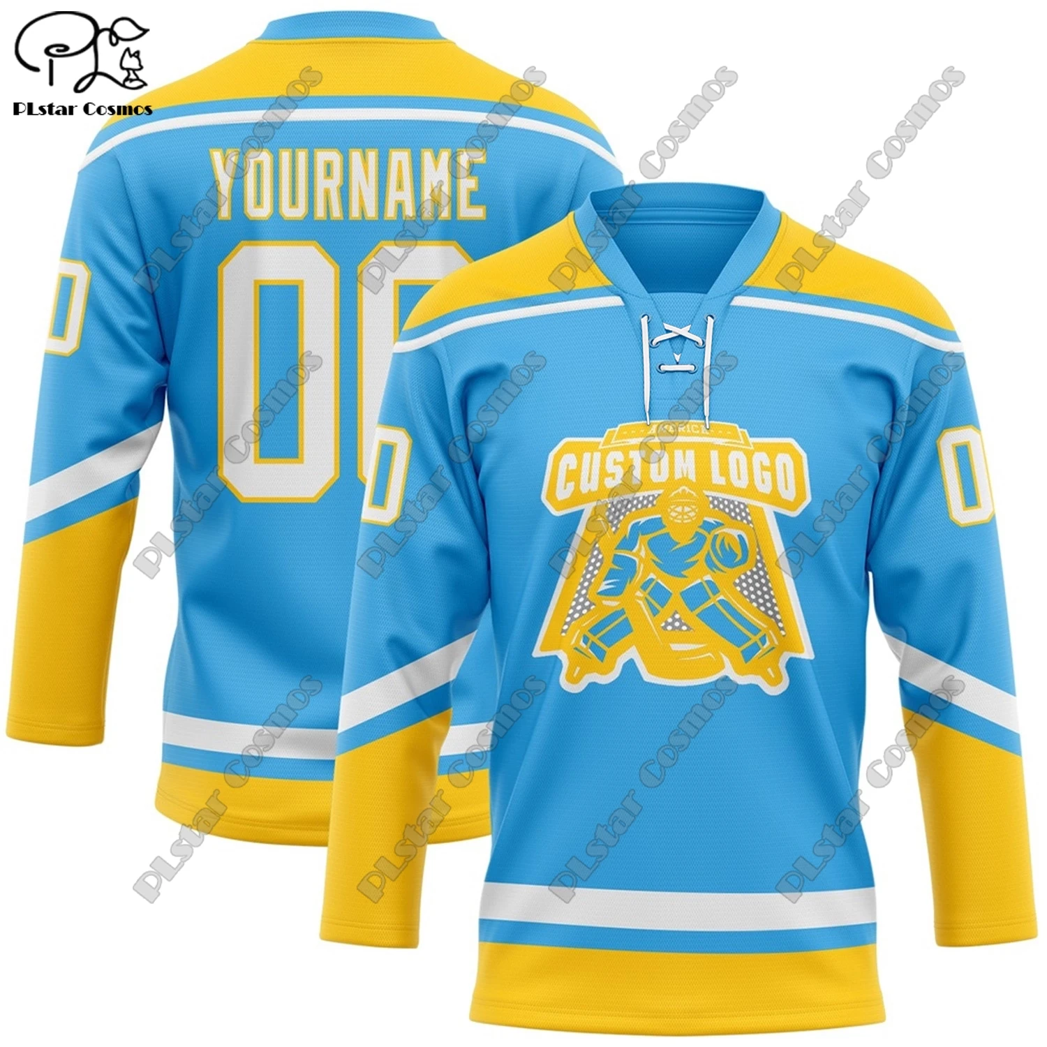 New Lace-Up Hockey Jersey Color Series V-Neck Long Sleeve Personalized 3D Printed Casual Sports Shirt Team Gift X-22
New Lace-Up Hockey Jersey Color Series V-Neck Long Sleeve Personalized 3D Printed Casual Sports Shirt Team Gift X-22