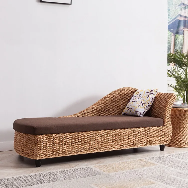 Chinese Style Rattan Chaise Lounge Toffee Recliner Single Sofa for Bedroom Living Room Leisure Beauty Couch Concubine Chair
Chinese Style Rattan Chaise Lounge Toffee Recliner Single Sofa for Bedroom Living Room Leisure Beauty Couch Concubine Chair