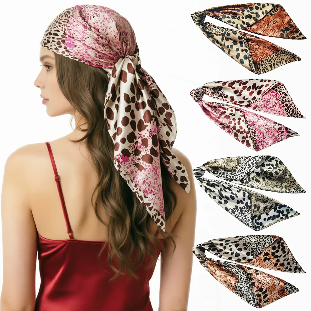 Ladies' Versatile 90cm Leopard Print Silk Scarf Headscarf Paisley Design Fake Silk Casual Sports Spring Season China Made
Ladies' Versatile 90cm Leopard Print Silk Scarf Headscarf Paisley Design Fake Silk Casual Sports Spring Season China Made
