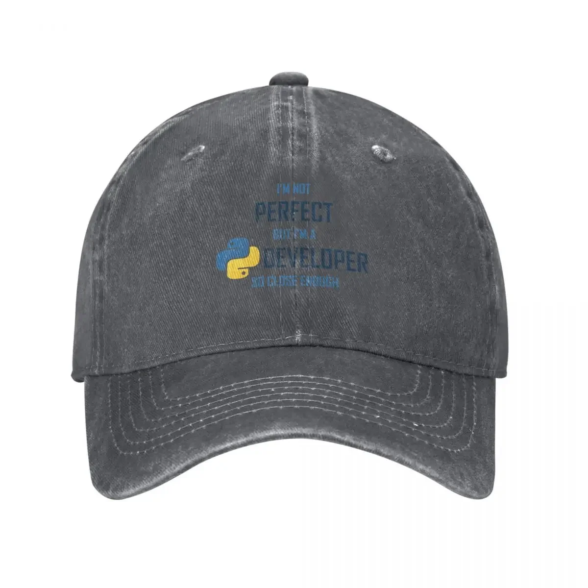 I'm not perfect but I'm a Python Developer so close enough Baseball Cap party Hat designer cap fun hats Anime Hat Man Women's
I'm not perfect but I'm a Python Developer so close enough Baseball Cap party Hat designer cap fun hats Anime Hat Man Women's